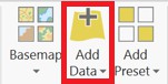 ArcGIS Pro Add Data navigation button