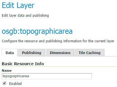 Geoserver Edit Layer UI