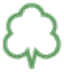 Example visual representation of a smallNonconiferousTreeFillSymbol style rule and geometry code