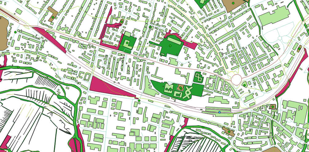Geopackage data showing mapping data 