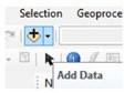 Add data button in the ArcGis toolbar