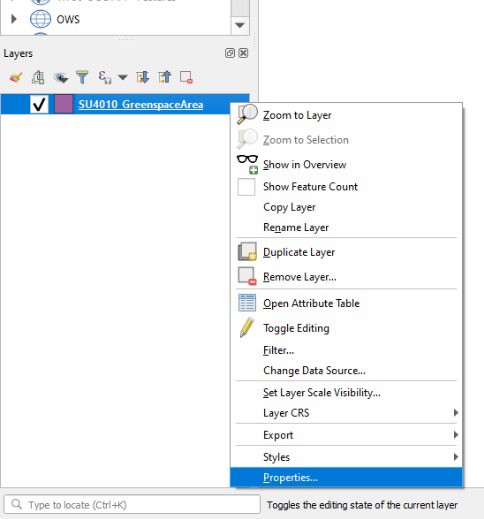 QGIS Layers Panel